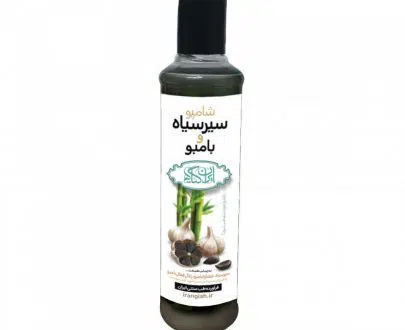شامپو سیر سیاه و بامبو