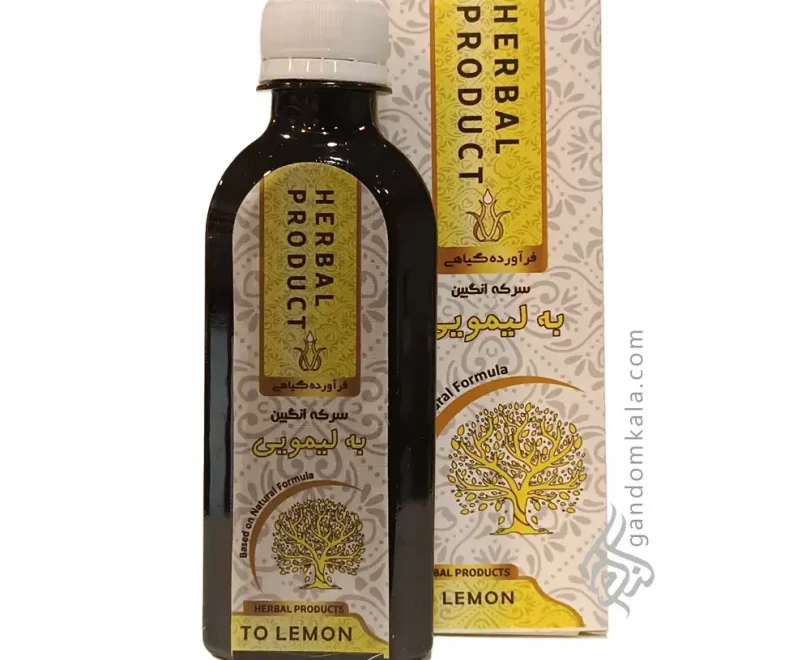 شربت سرکه انگبین به لیمویی دکتر خیراندیش